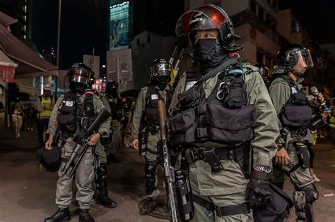 Police arrest 43 after riot over China.